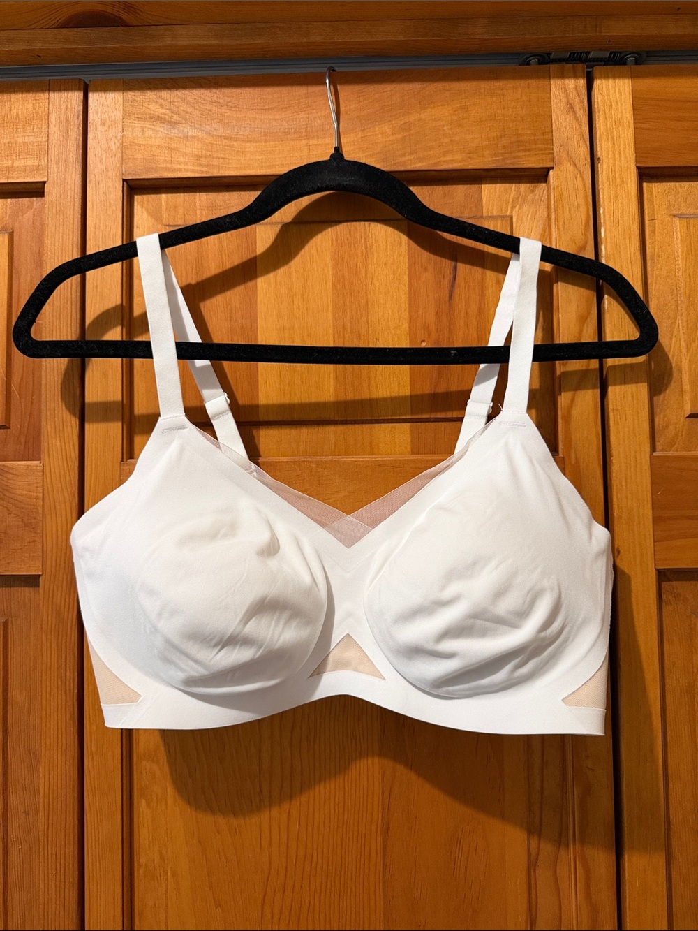 Honeylove CrossOver White Bra